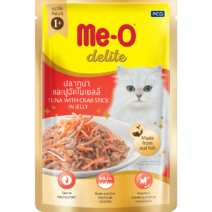 Me-O Delite Tuna With Crab 70g