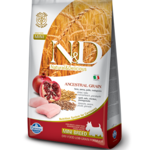 N&D Adult Mini Chicken & Pomegranate Dry Dog Food