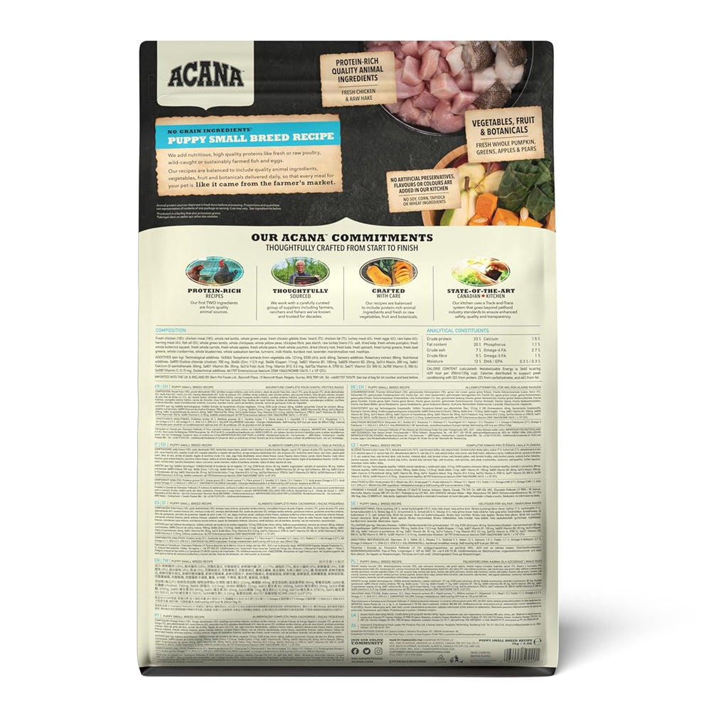 Acana Small Breed Puppy Dry Food - Image 2