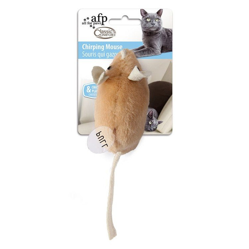 All For Paws Classic Comfort Chirping Mouse - Image 3