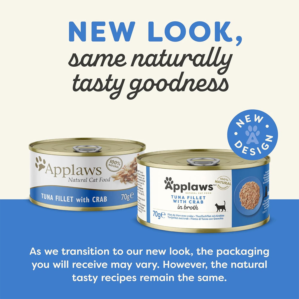 Applaws Cat Tin Tuna With Crab 70g - Image 2