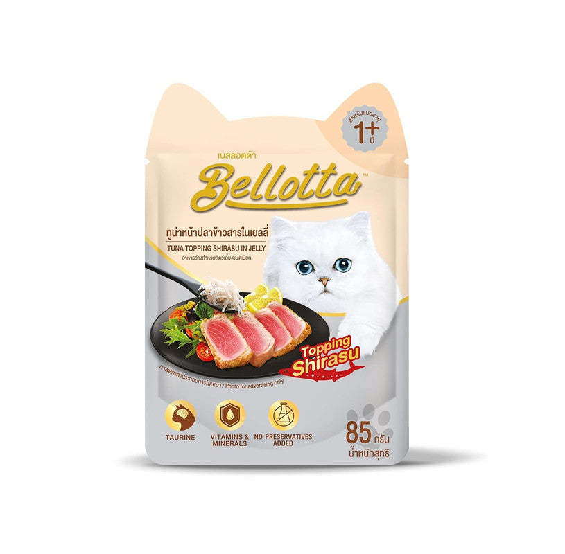 Bellotta Tuna Topping Shirasu In Jelly 85g
