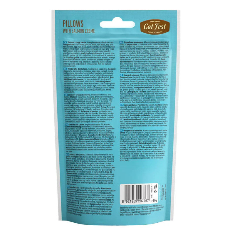 Cat Fest Pillows With Salmon Cream 30g - Image 2