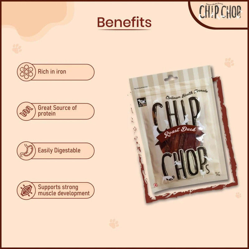 Chip Chops Roasted Duck Strips 250g - Image 3