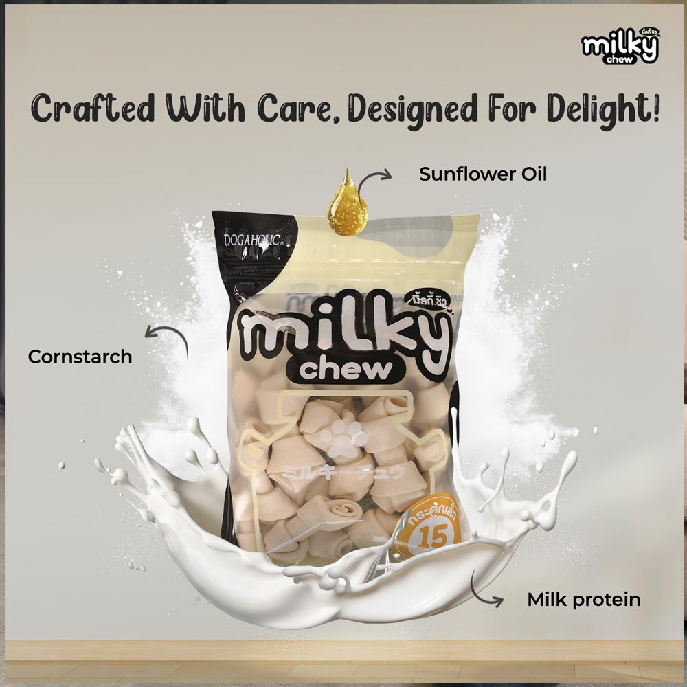 Dogaholic Milky Chew Knots 120g - Image 3