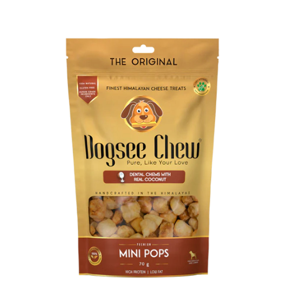 Dogsee Minipops Dental Treats 70g