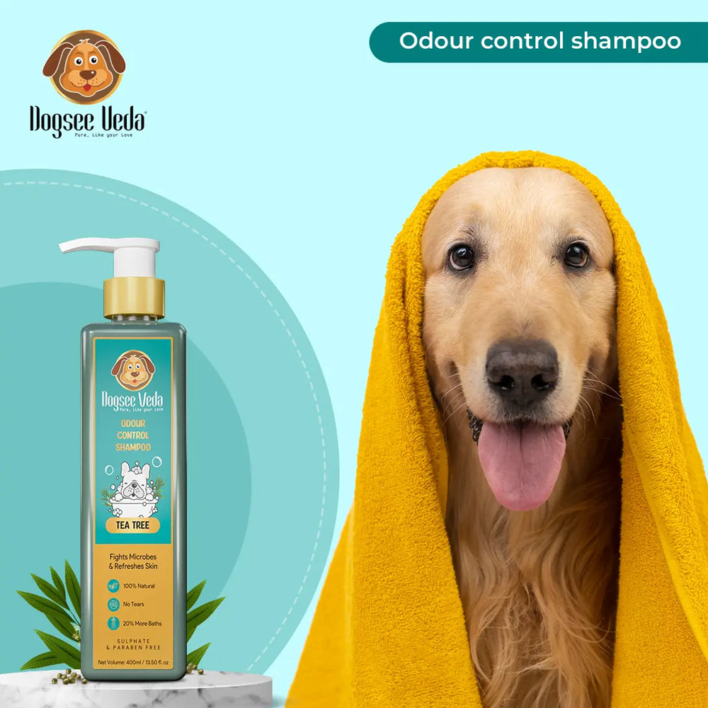 Dogsee Veda Tea Tree Odour Control Shampoo - Image 7