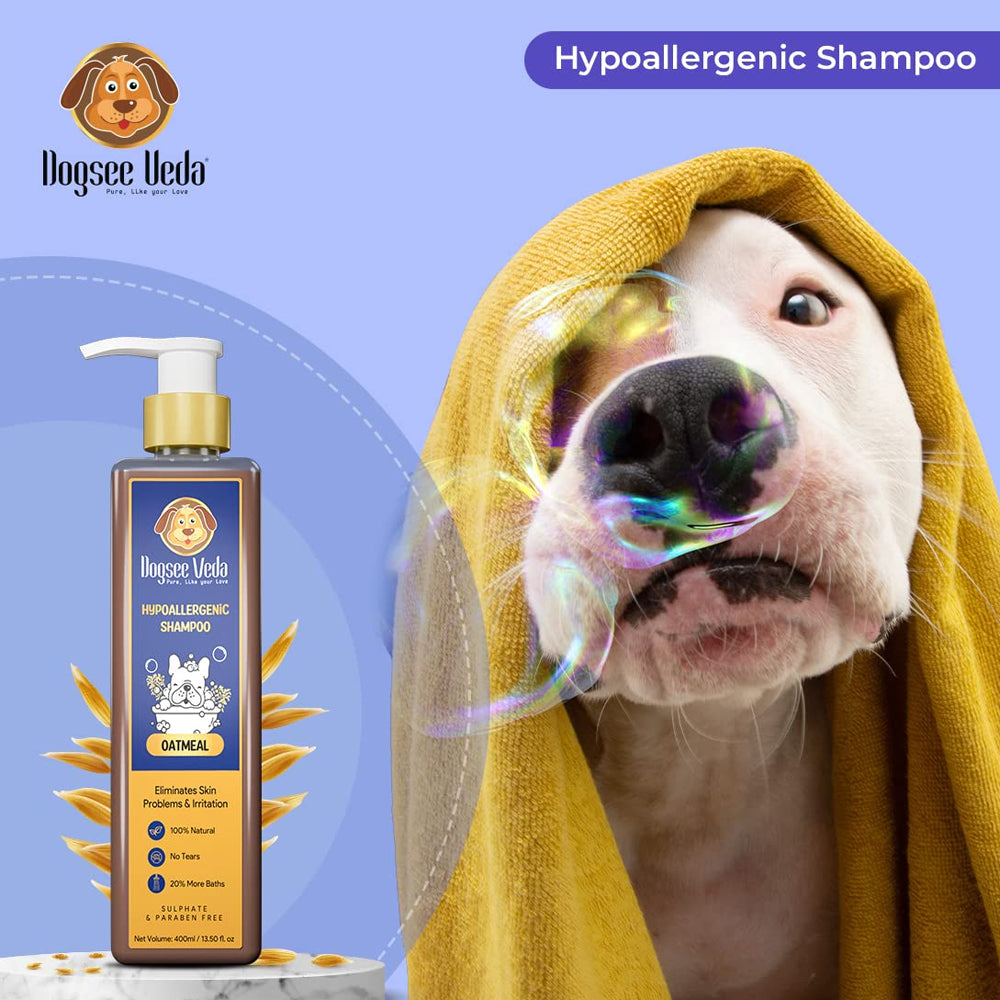 Dogsee veda OatMeal Hypoallergenic Shampoo - Image 3