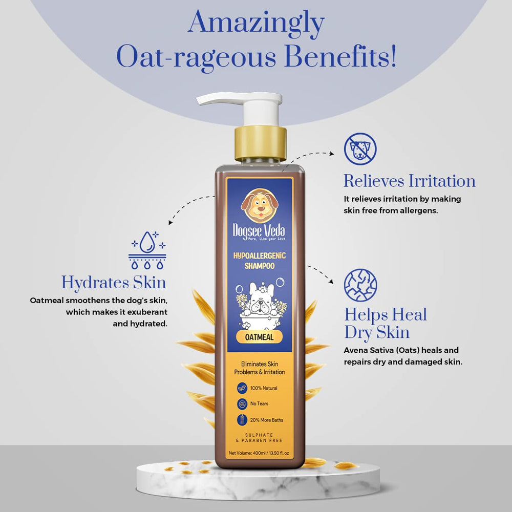 Dogsee veda OatMeal Hypoallergenic Shampoo - Image 4