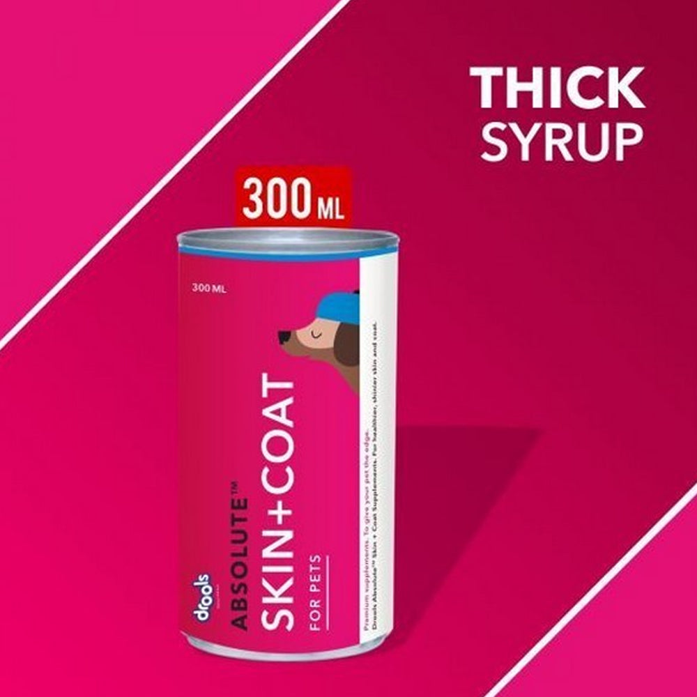 Drools Absolute Skin & Coat Syrup 300ml - Image 5