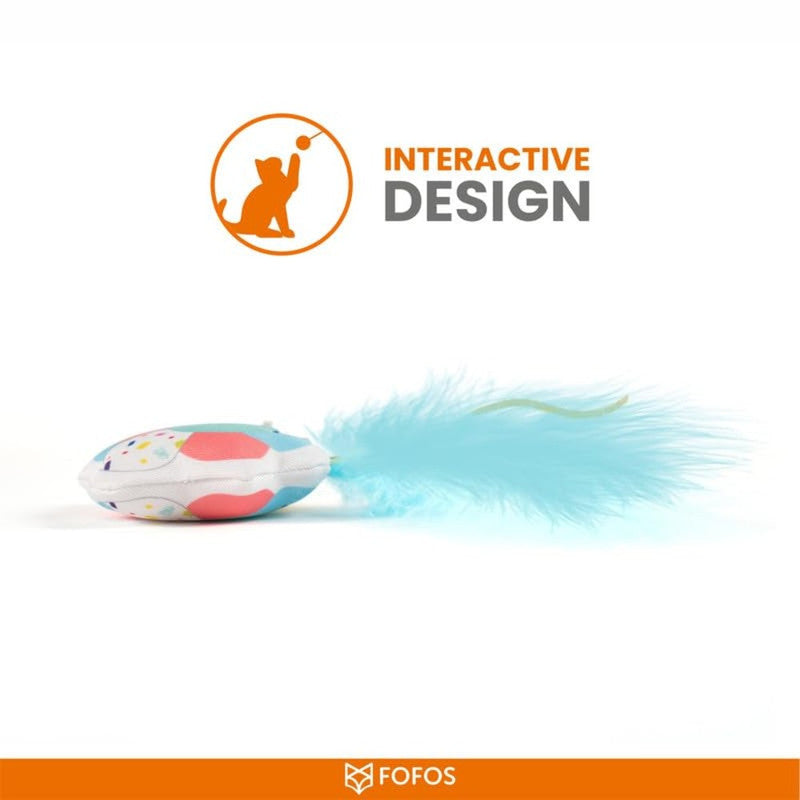 Fofos Birthday Balloon Interactive Cat Toy - Image 5