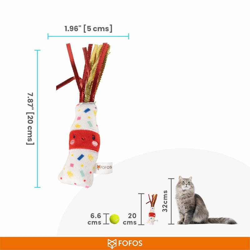 Fofos Birthday Drink Cat Toy - Image 5