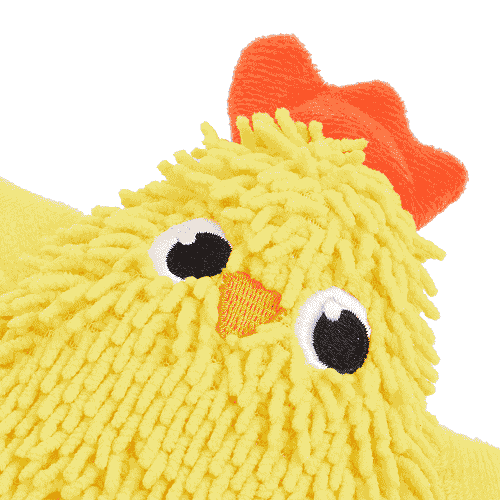 Fofos Tough Dog Toy Chick For Dogs - Image 4