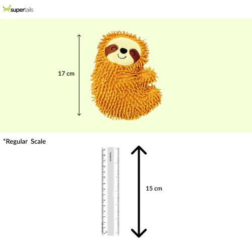 Fofos Tough Dog Toy Sloth - Image 2
