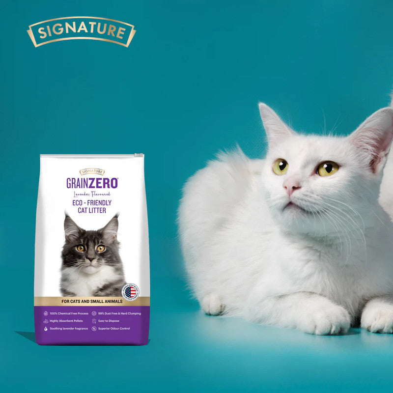 Grain Zero Lavender Eco Friendly Cat Litter - Image 5