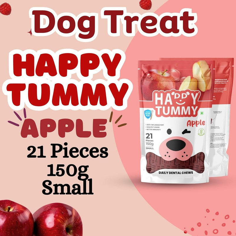 Happy Tummy Apple Dental Chew 21ps S - Image 7