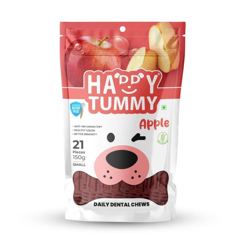 Happy Tummy Apple Dental Chew 21ps S - Image 2