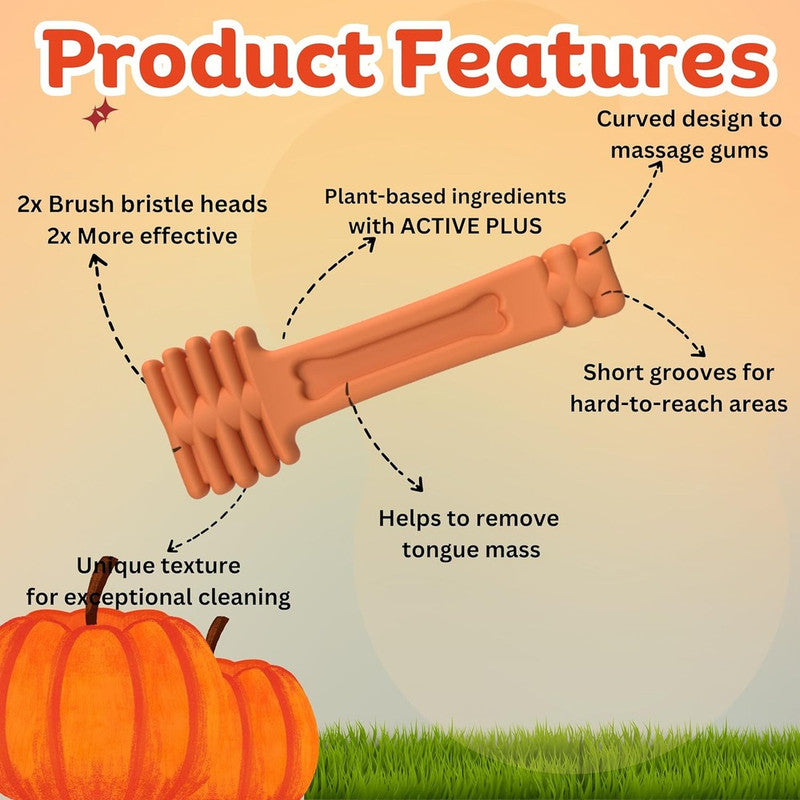 Happy Tummy Pumpkin Dental Chew 21pcs S - Image 5