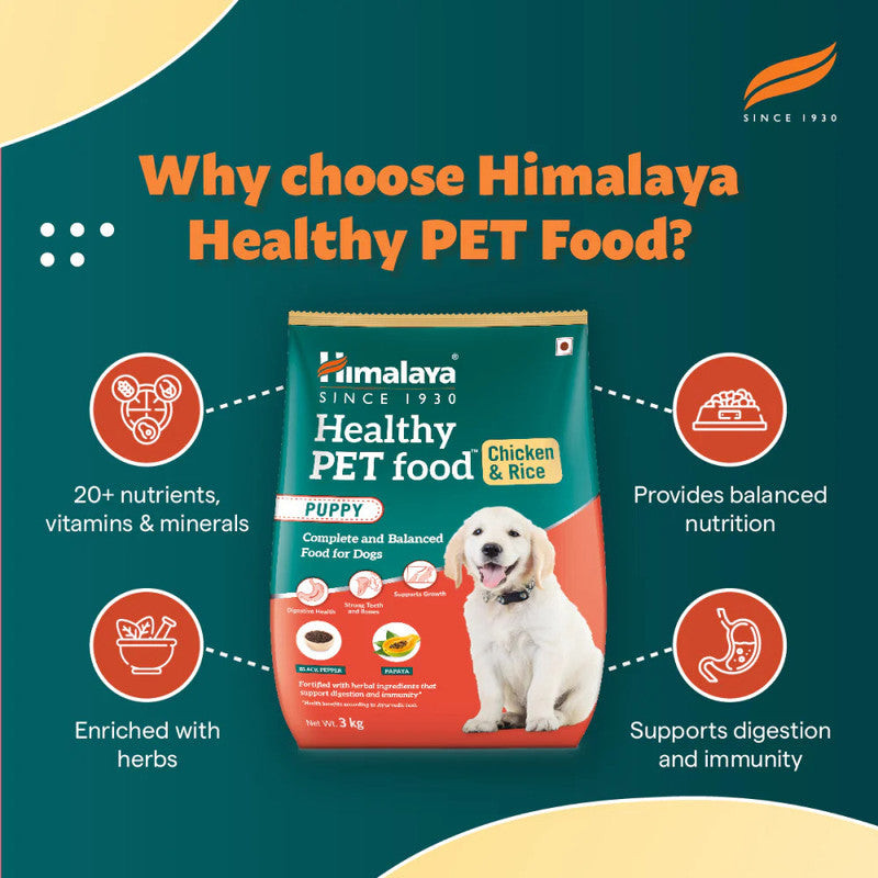 Himalaya Puppy Chicken n Rice 3Kg - Image 7