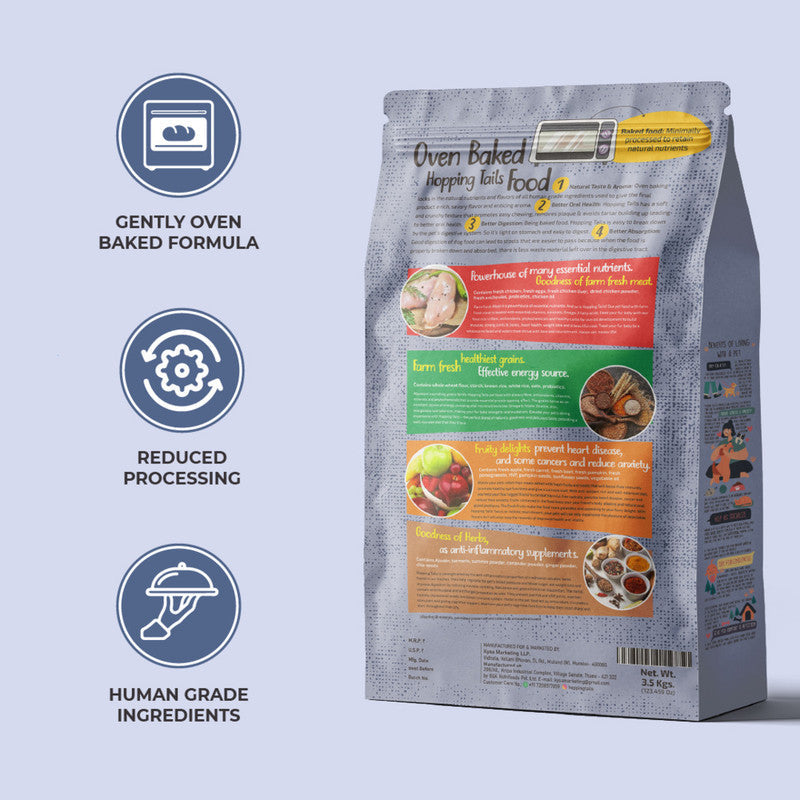 Hopping Tails Adult Dog Food 3.5kg - Image 2