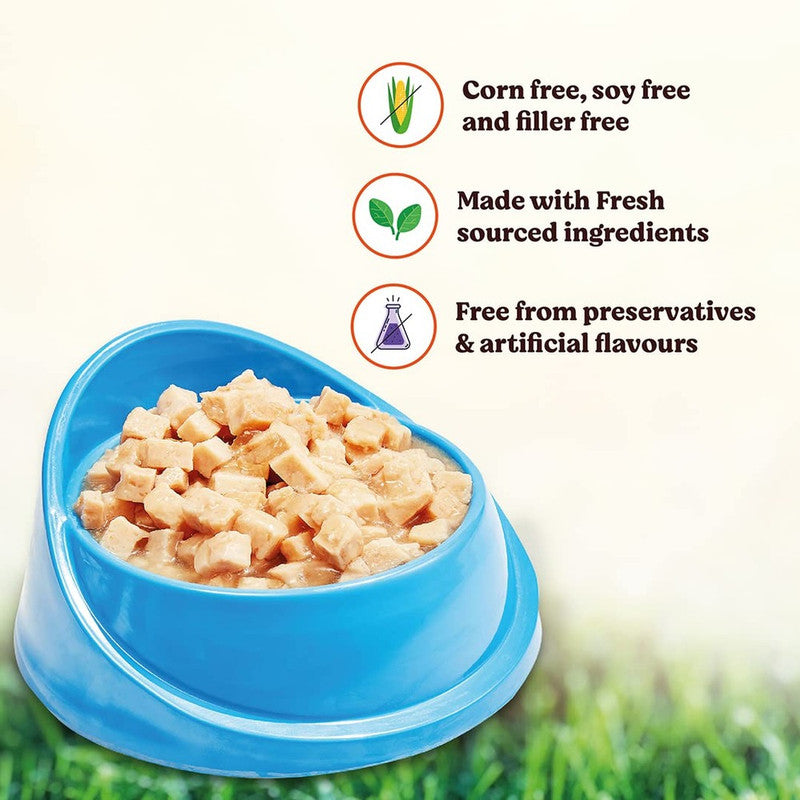 Kennel Kitchen Adult Cat n Kitten Fish chunks In Gravy 80g - Image 3