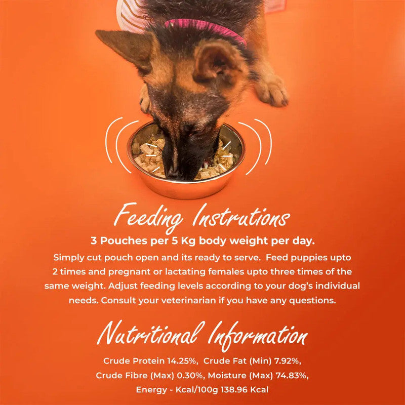 Kennel Kitchen Adult n Puppy Supreme Cuts in Gravy Chicken Liver With Pumpkin 100g - Image 6