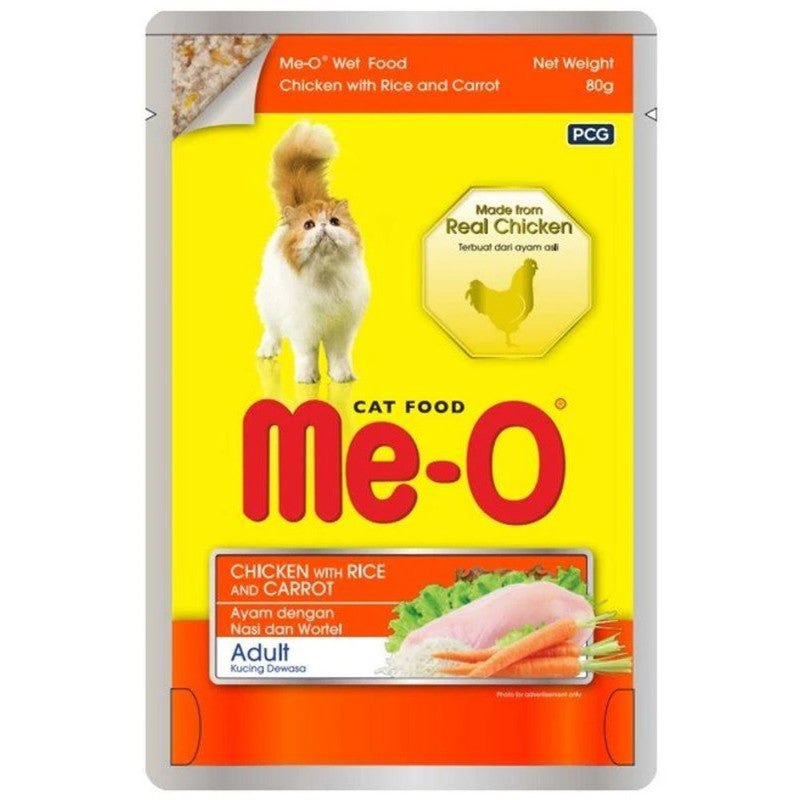 Me-O Chicken with Rice & Carrot 80g
