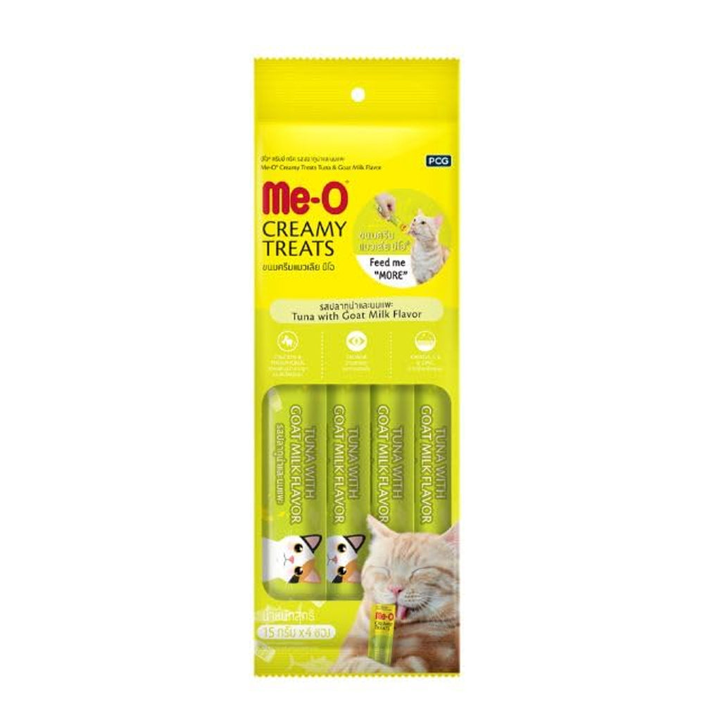 Me-O Creamy Treat Tuna n Goat Milk 60gm - Image 3