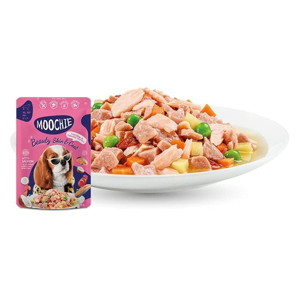 Moochie Dog Beauty Skin & Coat with Salmon 85g - Image 3
