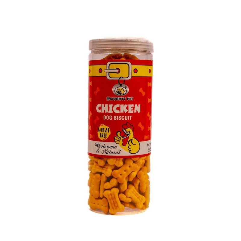 Naughty Pet Chicken Biscuit 550g
