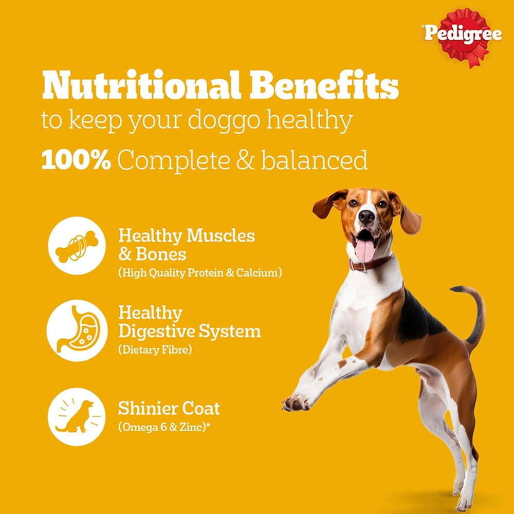 Pedigree Adult Chicken & Vegetables Dog Dry Food - Image 4