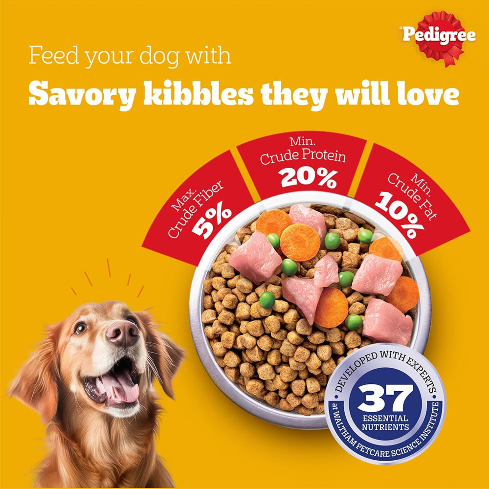Pedigree Adult Chicken & Vegetables Dog Dry Food - Image 6