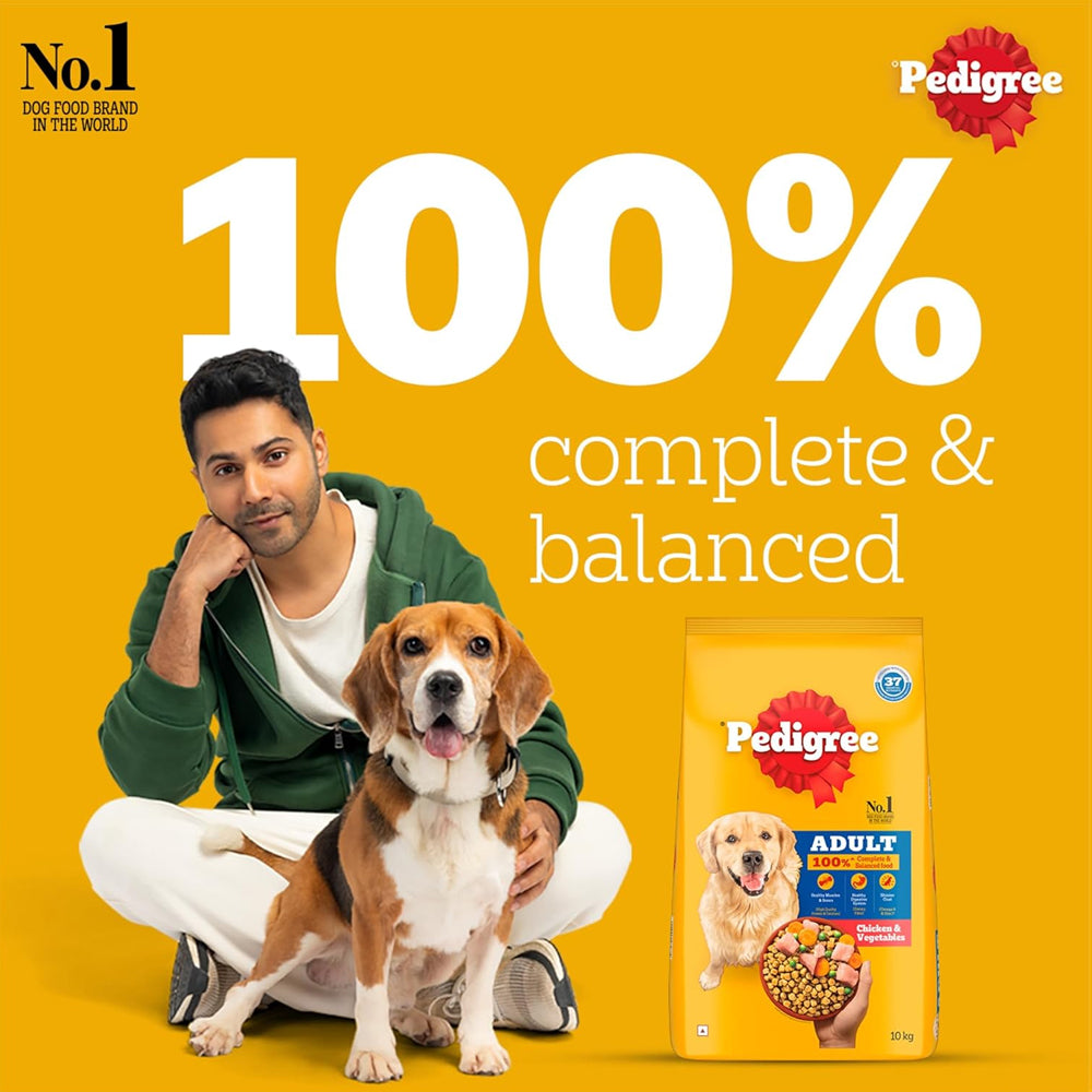 Pedigree Adult Chicken & Vegetables Dog Dry Food - Image 3
