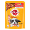 Pedigree Puppy Chicken & Liver Chunks Flavour In Gravy With Vegetables 70g