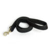 PetWale Black Denim Leash with Padded Handle (Medium)