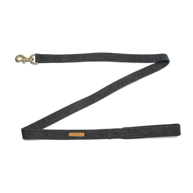 PetWale Black Denim Leash with Padded Handle (Medium) - Image 3