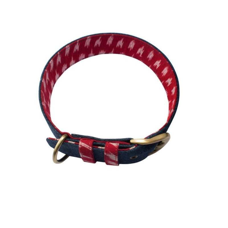 PetWale Blue Denim Belt Collar (Small) - Image 5
