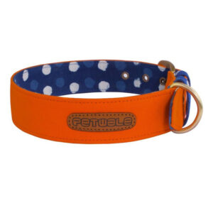 PetWale Orange Belt Collar (Large)