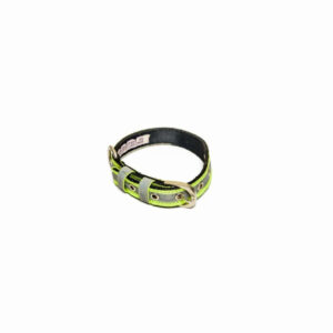 PetWale Reflective Green Belt Collar (Small)