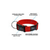 Pet's Pot Classic Collar XL - Red