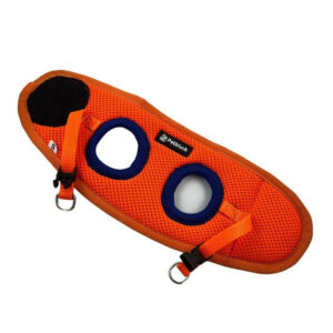 Petblush Orange Flip Flap Airmesh Harness S
