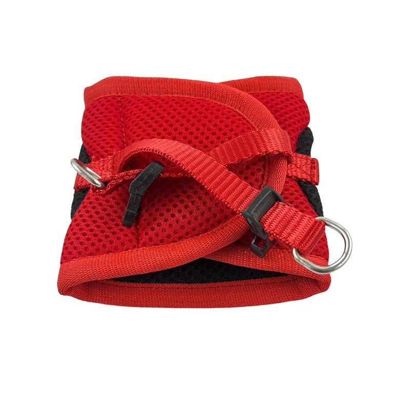 Petblush Red Flip Flap Airmesh Harness S - Image 2