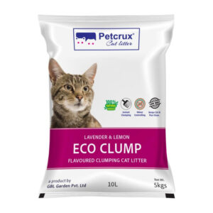 Petcrux Smart-Clump Lavender n Lemon Cat Litter 5Kg