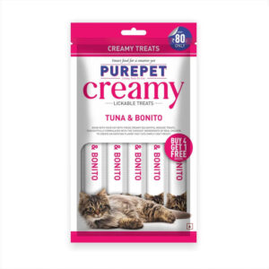 Purepet Creamy Treats Tuna n Bonito 75g