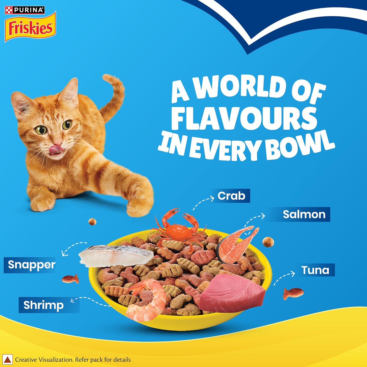 Purina Friskies Seafood Cat Dry Food - Image 7