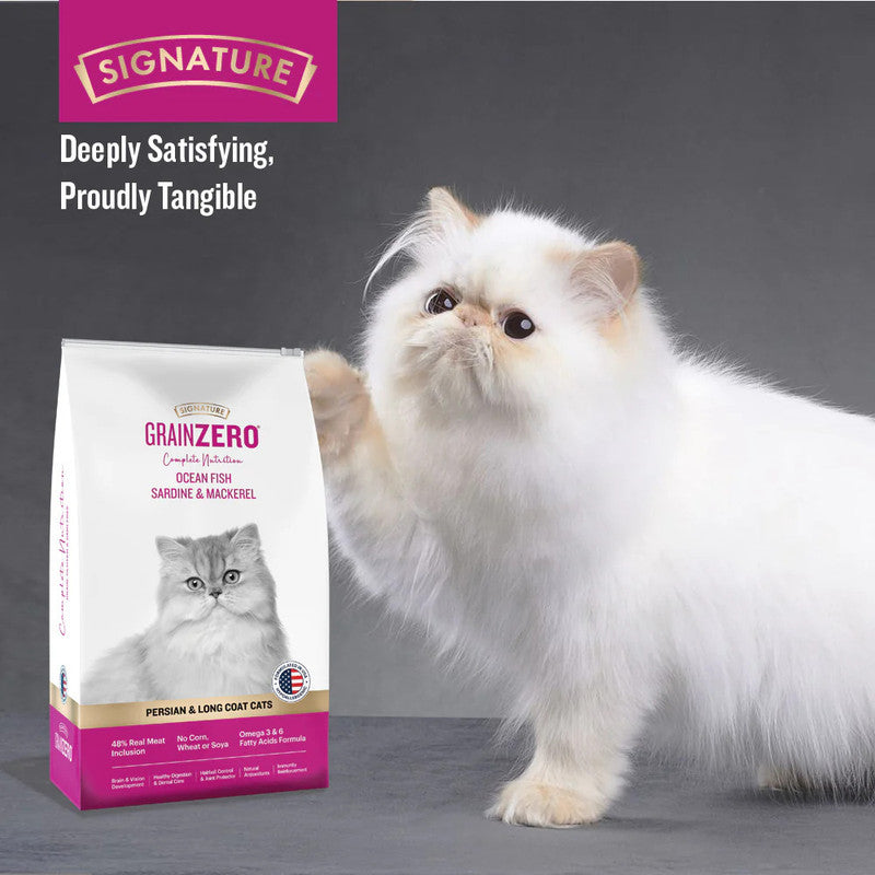Grain Zero Adult Cat Persian & Long Coat cats 1.2kg - Image 7
