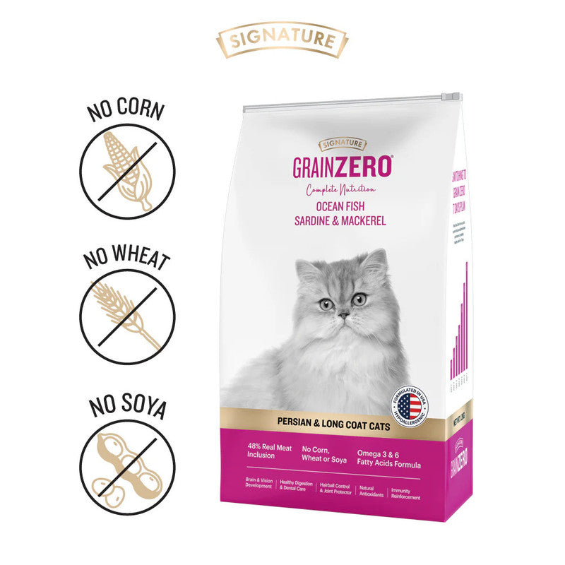 Grain Zero Adult Cat Persian & Long Coat cats 1.2kg - Image 4