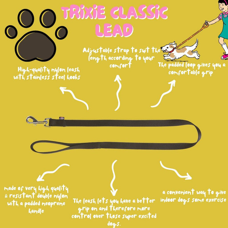 Trixie Classic Leash M-L Black - Image 7