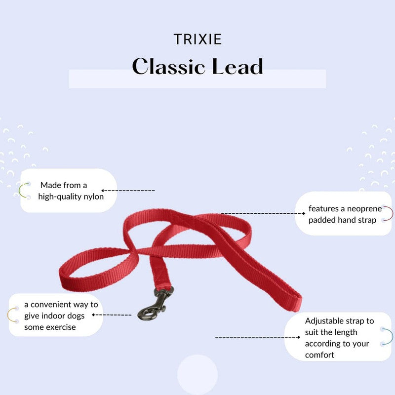 Trixie Classic Leash L-XL Red - Image 6