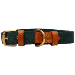 Vama Canvas Collar Green S